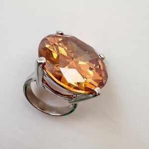 Noir NYC giant gemstone ring